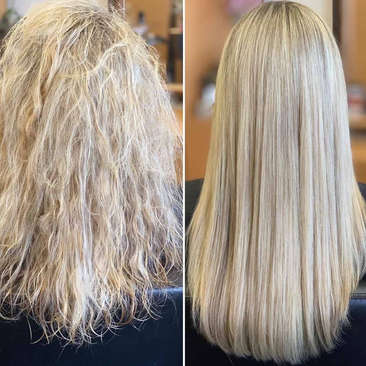 keratin treatment for grey hair