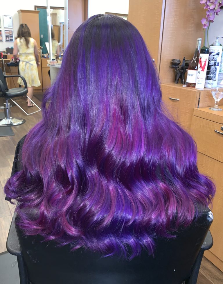 Vivid Hair Color - Rachel Ani - Fantasy Colors, Rainbow Colors, & More!